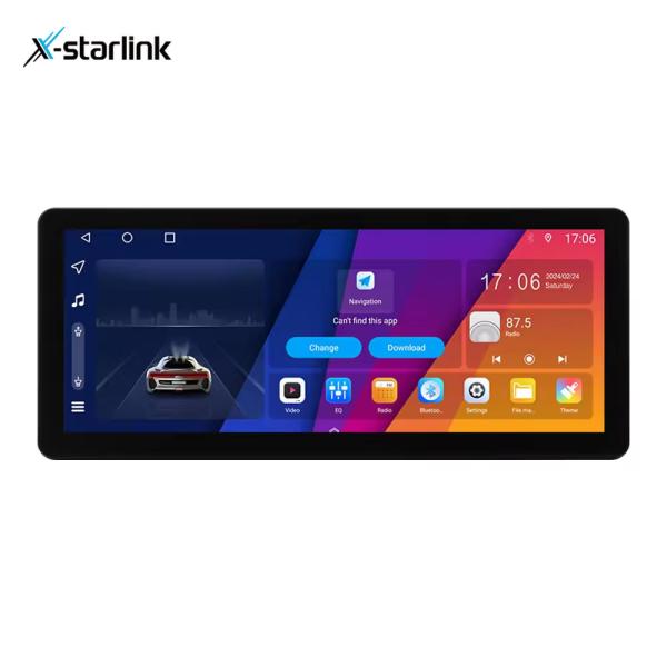 Touch Screen Android Universal Car Radio 12.3 Inch 1920x720 Wifi Gps Navigation
