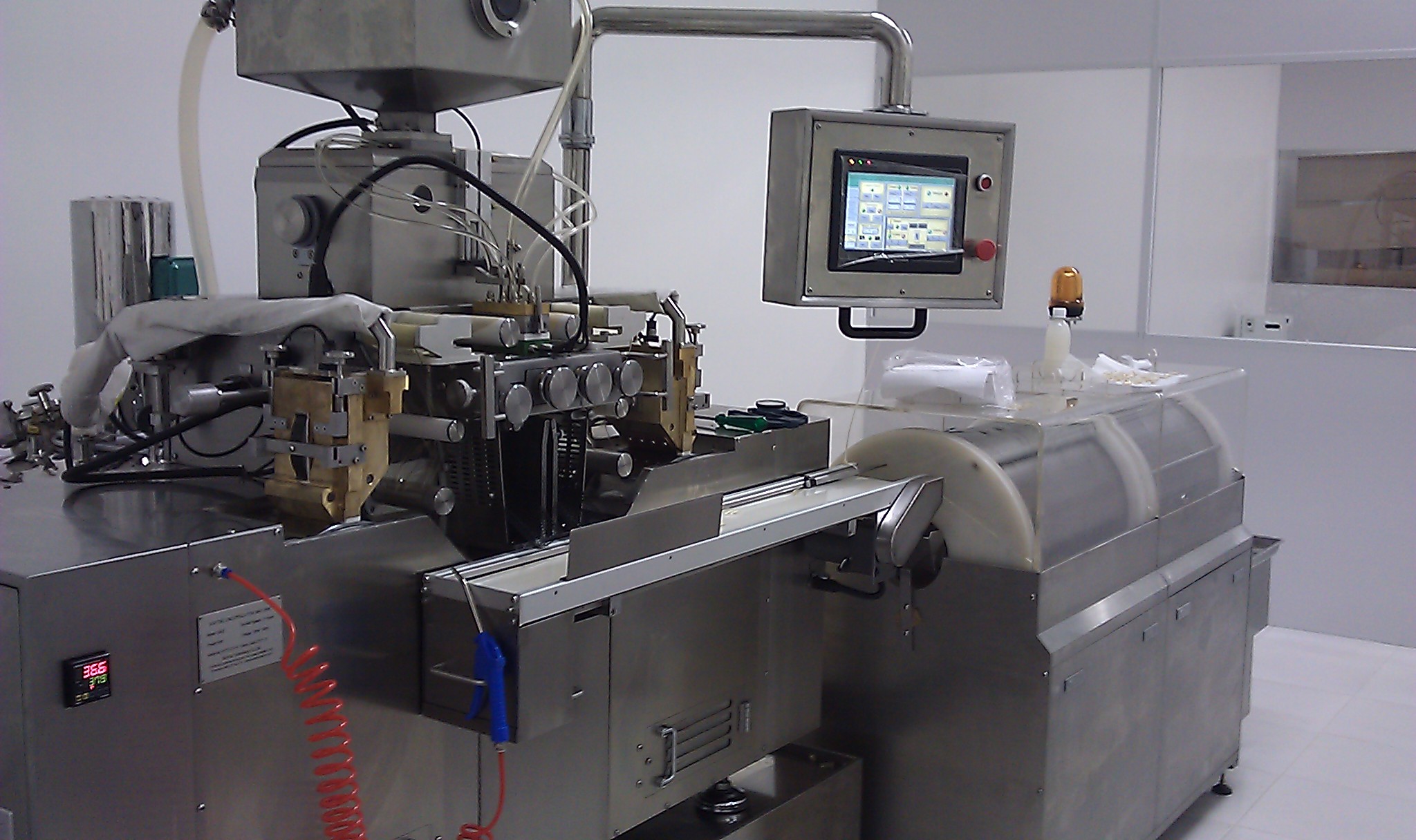 Линия машины заключения S406 Softgel с экраном касания/PLC