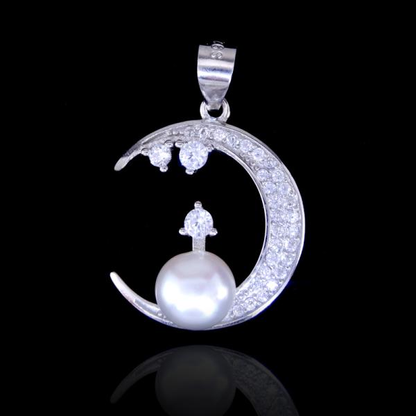 Шкентель КЗ креста украшений серебряного кубического Зирконя 925 привесной для Kрисц