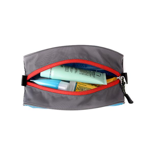 Large Capacity Lightweight Cosmetic Case , 1680D Nylon Travel Makeup Bag