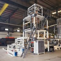 Machine de soufflage de film biodégradable PE à rétrécissement thermique Extrusion haute vitesse