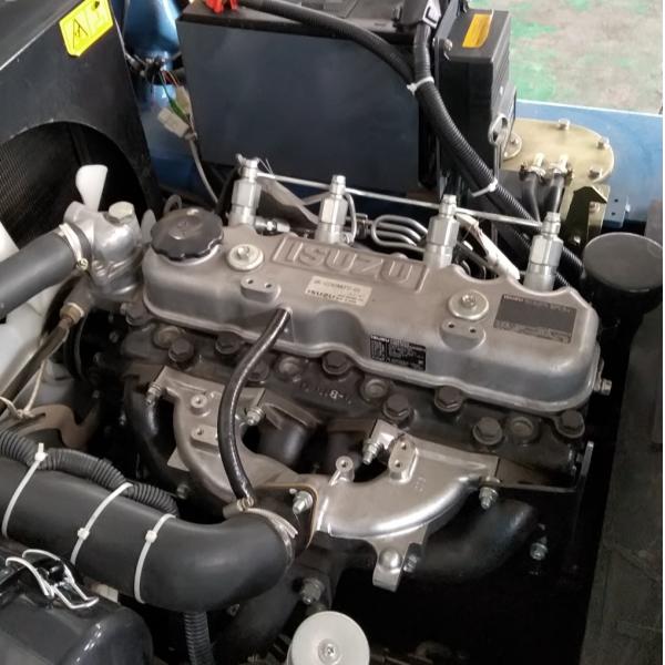 ISUZU Engine 3000kg 3 Ton Diesel Forklift Truck With Blocks Clamp