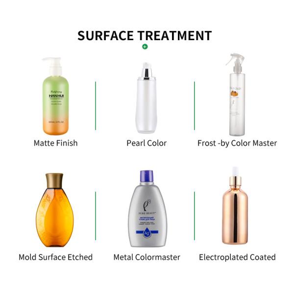 Розовая уникальная косметика PETG разливает 200ML по бутылкам ориентированное на заказчика с PP нагнетает