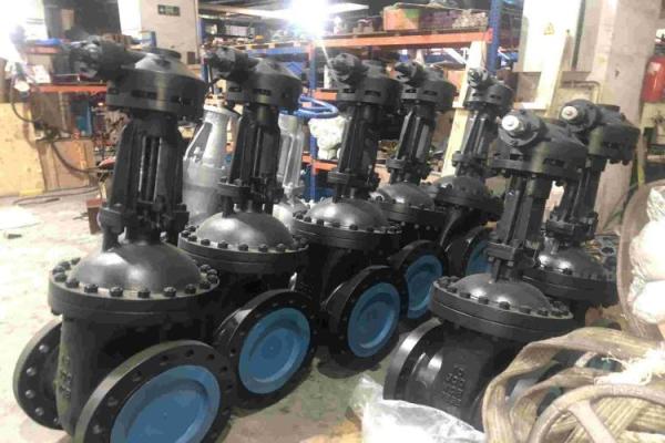 Válvulas de aço de tipo atuador elétrico para aplicações comerciais