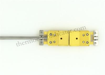 O mineral isolou a RTD/par termoeléctrico com terminação do conector da tomada