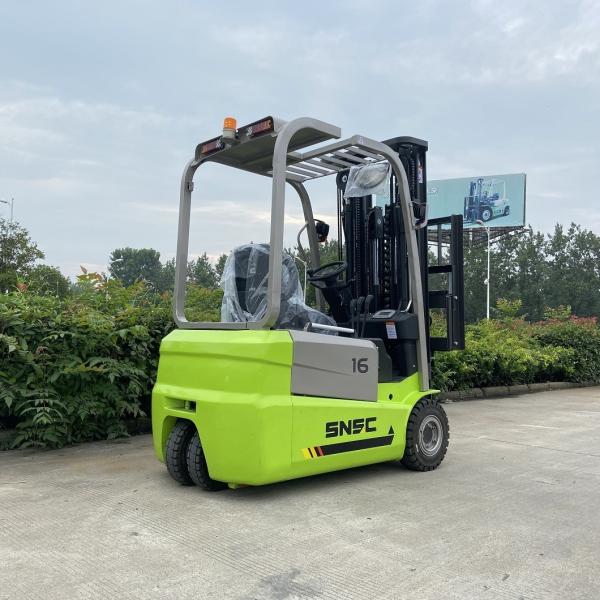 3 Wheel Electric Forklift 1.6T 1.8T 2T Three Wheel Forklift Full AC Motor