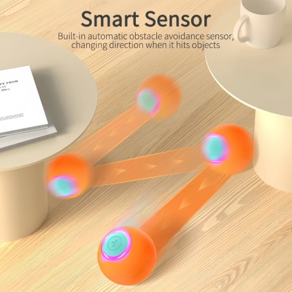 Indoor Smart Automatic Cat Toy Interactive Rechargeable Motion Activated Cat Toys