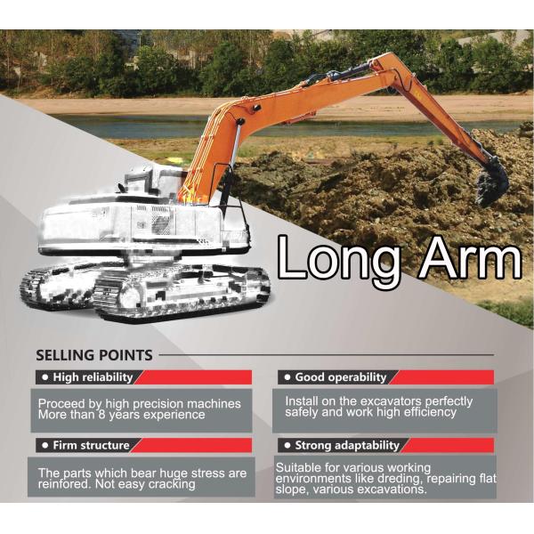 Excavadora de brazo largo de 21m 25-47T, brazo largo para KOBELCO
