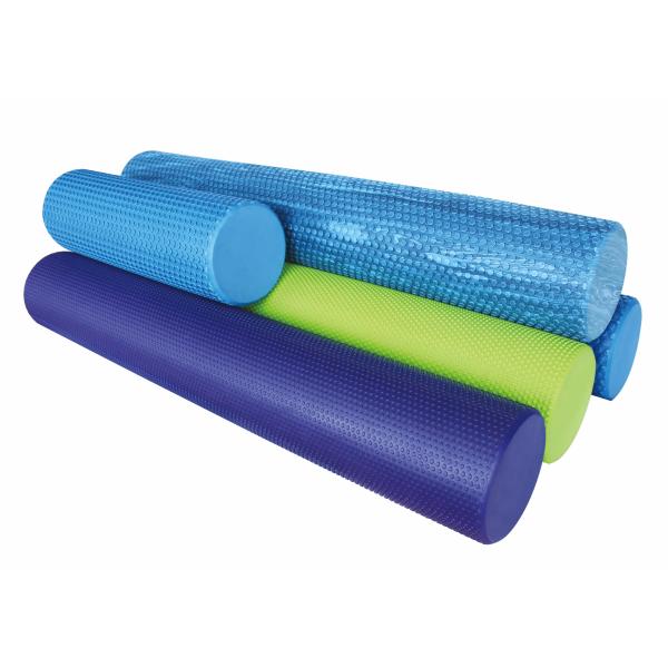 Solid Colour Eva Fitness Foam Roller Relax Exercise High Density Massage deep muscle Yoga Foam Roller For Gym Pilates