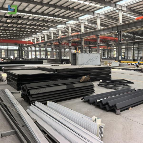 Environmental Protection Prefab Metal Light Steel Structure Warehouse Hangar Workshop With Durable Quick Erect Design