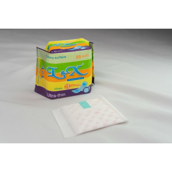 Individually Wrapped Cotton Pantiliners Breathable  Hypoallergenic Organic Pantiliners