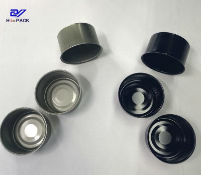 Round Tinplate Food Packaging 40g-50g Food Grade Tin Cans