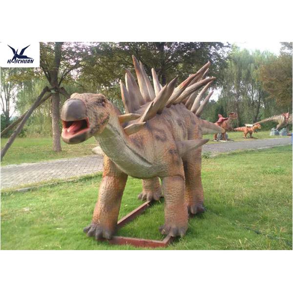 Anti Rust T Rex Christmas Lawn Ornament , Customizable Full Size Velociraptor Model 