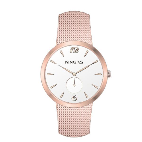 Men Quartz 304 Stainless Steel watches With Gold Mesh Band 22 * 18 mm