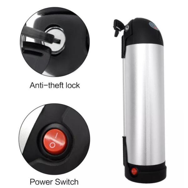 18650 Lithium Ion Water Bottle Ebike Battery 36V For Electric Bicycle
