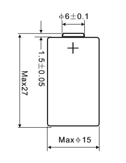 CR2 батареи лития батареи CR2 лития батареи лития 850mah 3 вольт основные основные