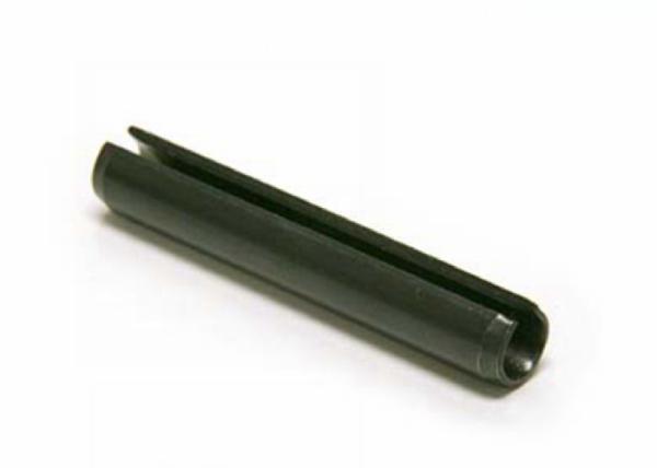 420 Stainless Steel Slotted Spring Pin 6mm 45mm Roll Black Phosphate