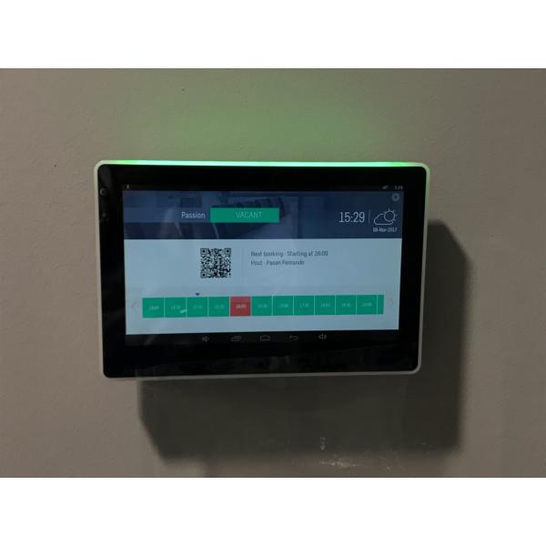 NFC Reader LED Light 7'' Tablet PC With Android 6.0 POE For Time Attandace wall mount