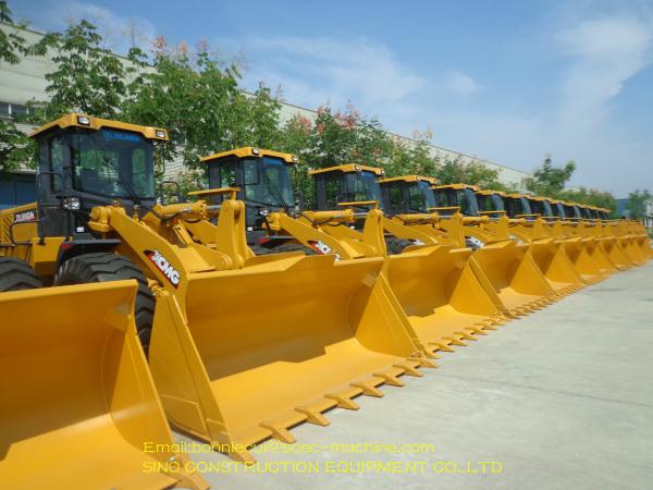 Yellow Construction Wheel Loader 3t 1.8m3 Front Wheel Loader XCMG LW300KV