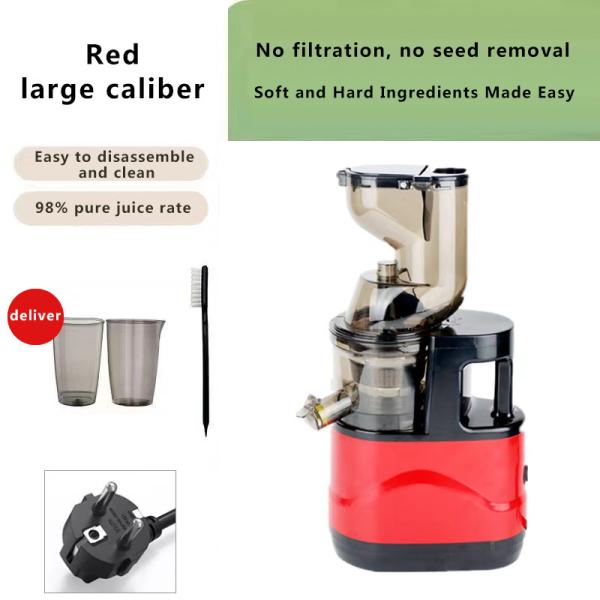 Slow Juicer Big Mouth Electric Household Vegetable Juice Multi-functional Squeezing Juicer