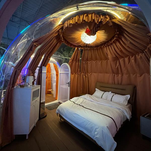 Latest Design Outdoor Dome House Spherical House Bubble Room