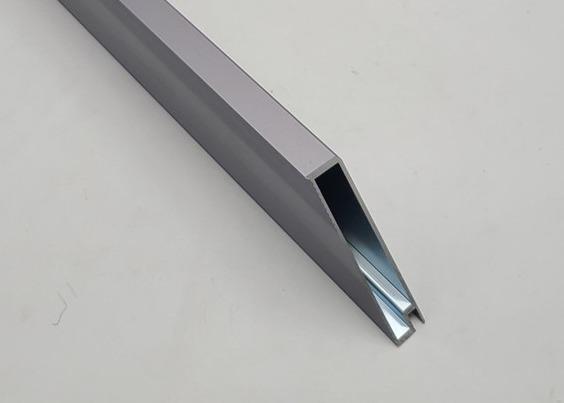 Anodizing Rectangle Aluminium Sliding Door Profiles For Wine Cabinet