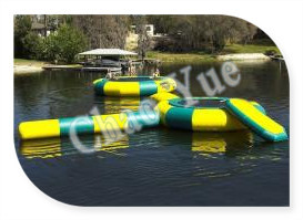 Inflatable Floating Water Slide for Commercial Use