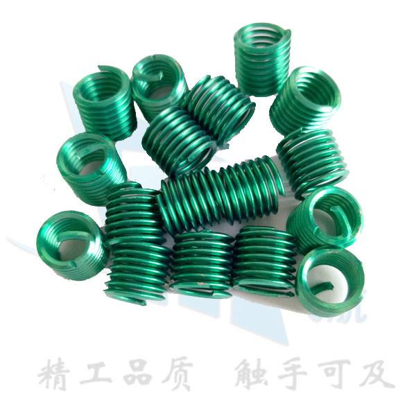 Stainless Steel High Precision Wire Threaded Inserts DIN 8140 Customized Color