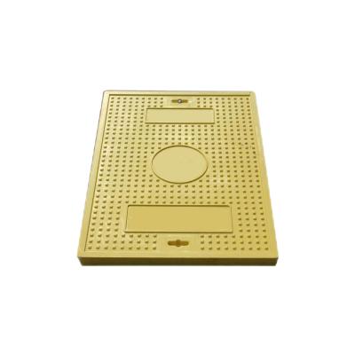 Couverture anti-corrosive de trou d'homme carré SMC pour les usines chimiques et industrielles