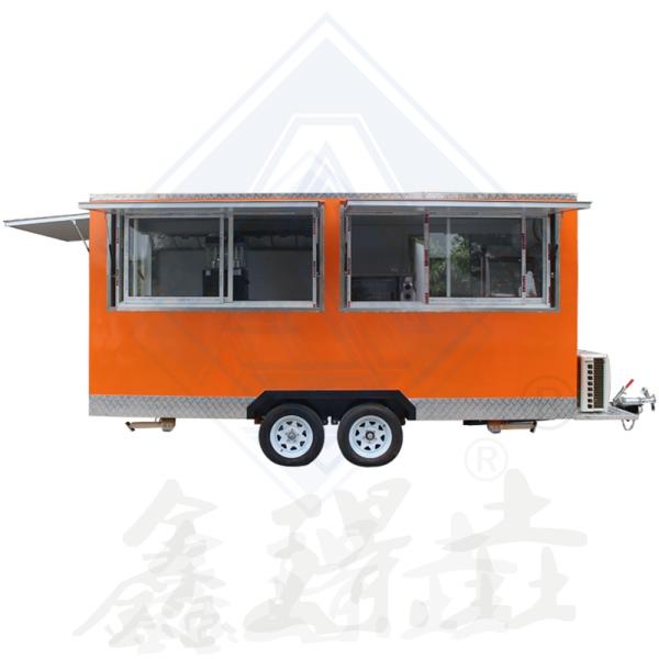 Fully Equipped Electric Pizza Oven Food Truck for Customized Mobile Fast Food Trailer