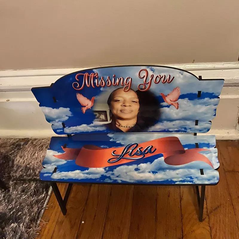 Sublimation Blank MDF Memorial Benches Office Decoration For Desk Modern Home Decoration Accessories