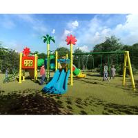 Los niños galvanizaron la grieta anti de la diapositiva al aire libre del patio de la tubería de acero