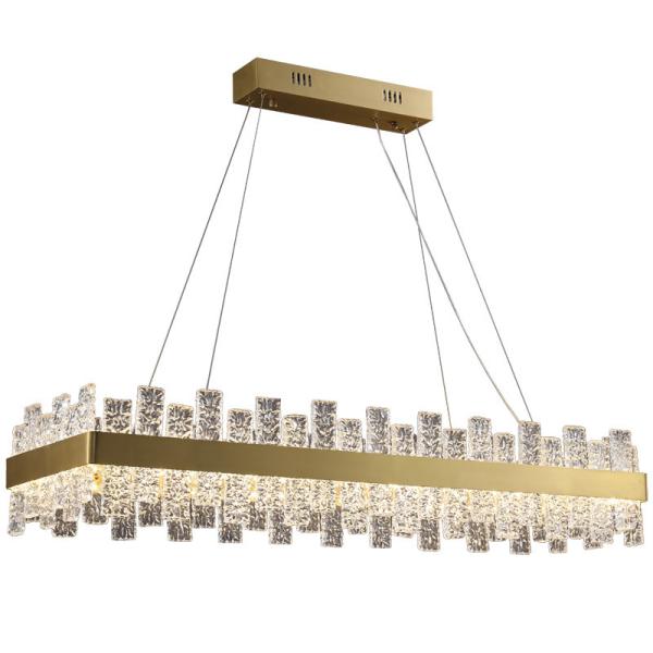 Nouveau lustre en cristal moderne, simple et élégant pour le salon, la chambre à coucher et la salle à manger