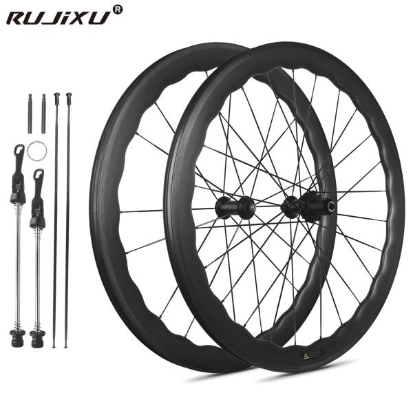120 Sound HUB Road Bike Clincher Wheelset 16 - 24h Spoke Hole UD Finishing