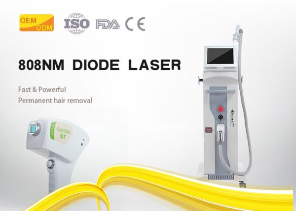 Easy Operation 808nm Diode Laser For Hair Removal 8 Inch DWIN Touch Screen