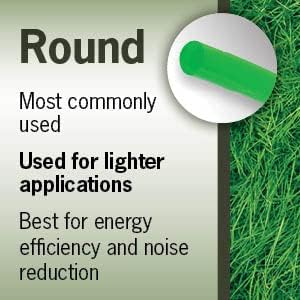 1.8mm 2.5mm 2.7mm 3.0mm 3.5mm Línea de cortador de nylon redondo Cuadrado línea de corte de cepillo 2kg bobina