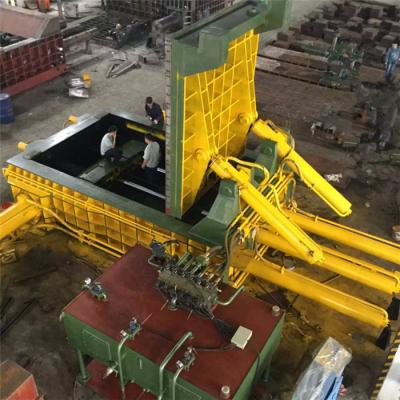 Prensa de empacotamento hidráulica da sucata de 315 cilindros 315 toneladas que empacotam o bloco Cuboid da força