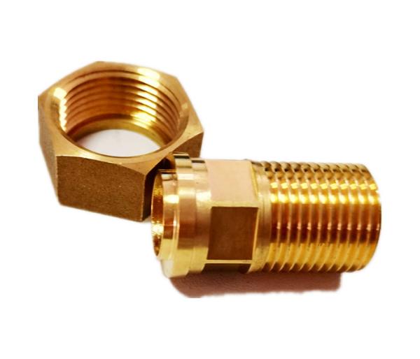 linha de bronze sem chumbo do conector BSP NPT da tubulação dos encaixes de mangueira do jardim 1.6Mpa