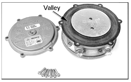 Hydrin Diaphragm RK VFF30 Lockoff IMPCO Repair Kits