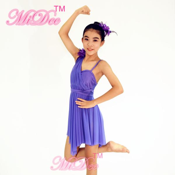 Spandex Lining Latin Dance Costumes All Flying Fringes 4 Layered Tiered Dress Leotard Under