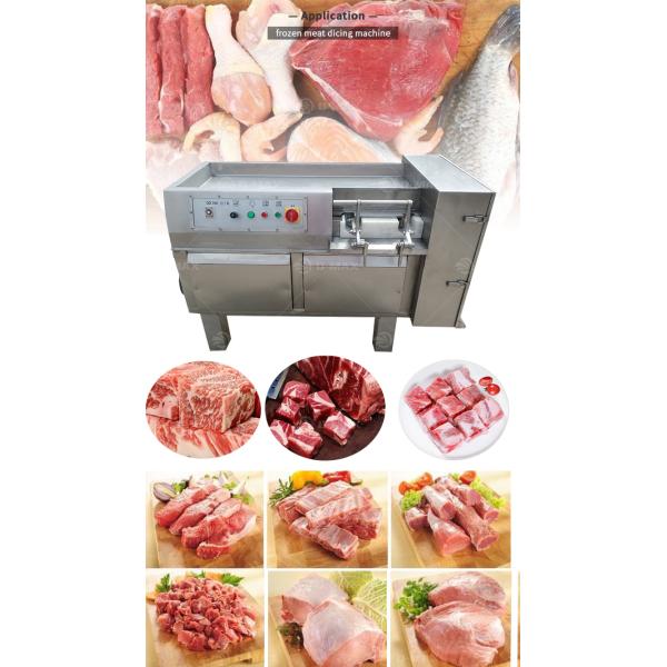 Electric Meat Cutting Machine for Food Shop Cube Chicken Cutter Machine Cheese Dicer