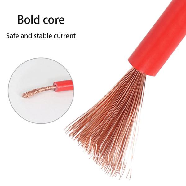 соединительные кабели батареи антифриза 1000A связывают проволокой проводку для спасения автомобиля