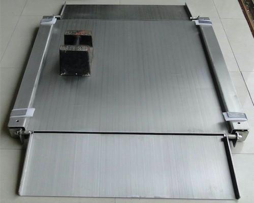 Commercial Heavy Duty Floor Scales Stainless 304 With Wire Drawing Surface