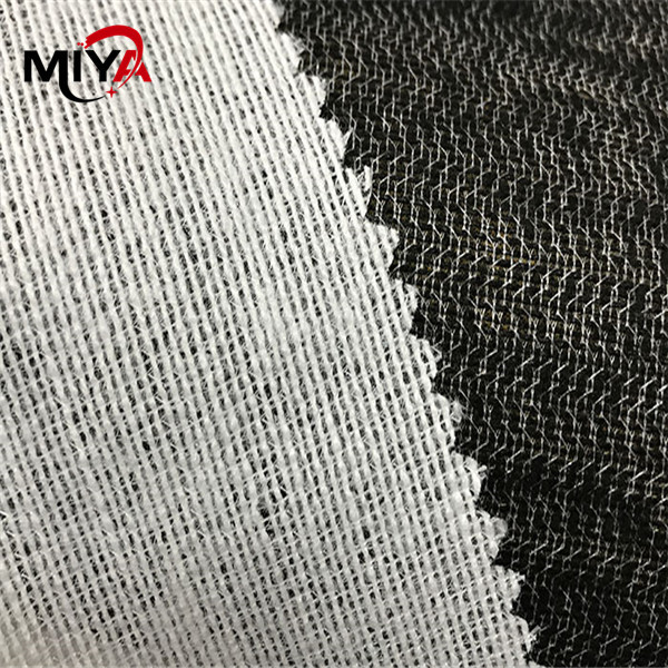 Мягкая вискоза 150cm пальто связала плавкий Interlining