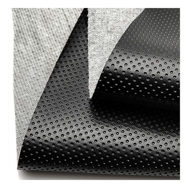 Wear Resisting Pvc Punched Leather Artificial Synthetic Leather Luggage Bag Chair Sofa Leather Fabric