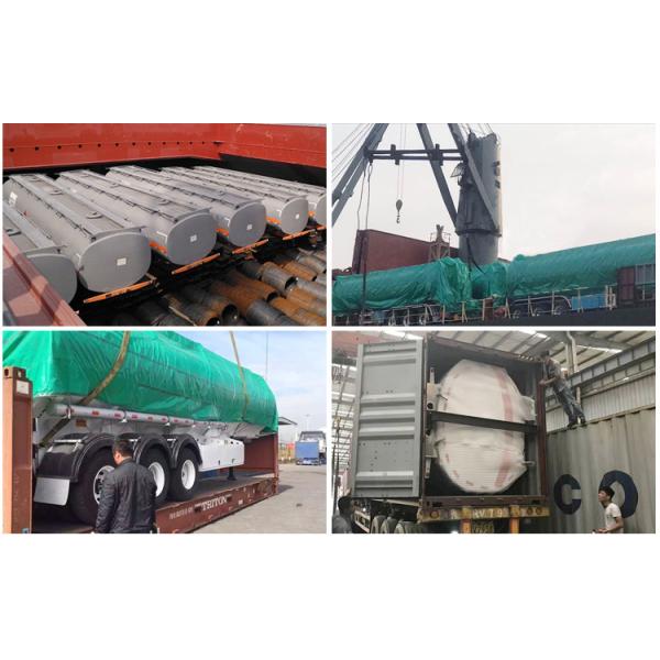 Jost E100 Landing Leg and Air Suspension 18000 Gallon Oil Tanker Trailer for Sale