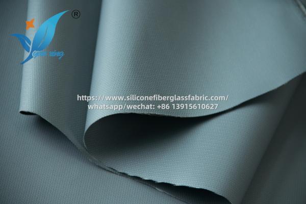 0.8mm Silicone Coated Fiberglass Fabric Heat Resistant Industrial