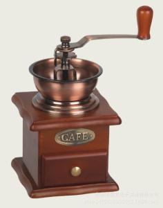 Máquina de café de mão de madeira Vintage Moinho de grãos de café Moinho ajust