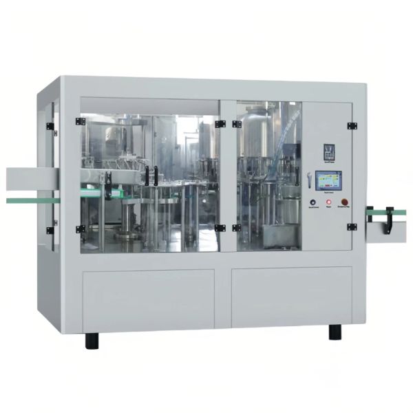 Automatic Bottle Filling Capping Machine Bottle Washing Filling And Sealing Machine PLC Control
