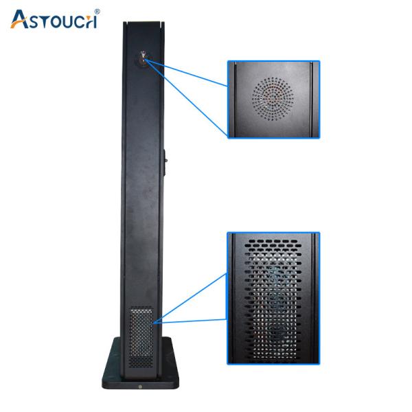Quiosque de sinalização digital de varejo 1500nits 98 polegadas totem digital ao ar livre